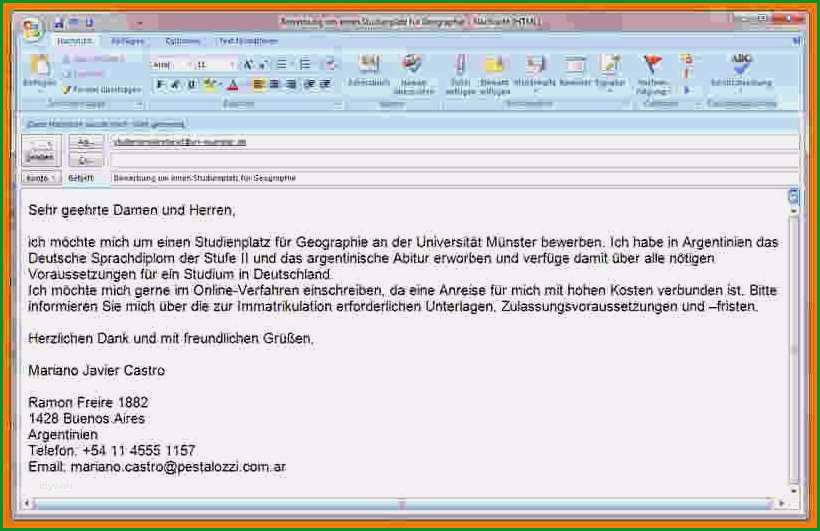 bewerbung per email vorlage gut 12 e mail bewerbung muster