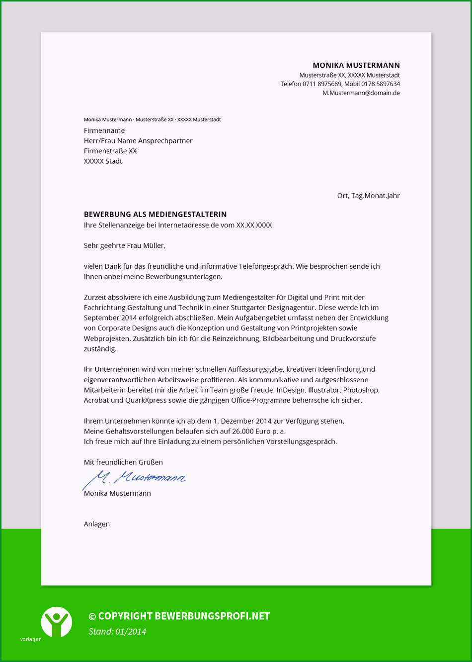 bundeswehr bewerbung vorlage