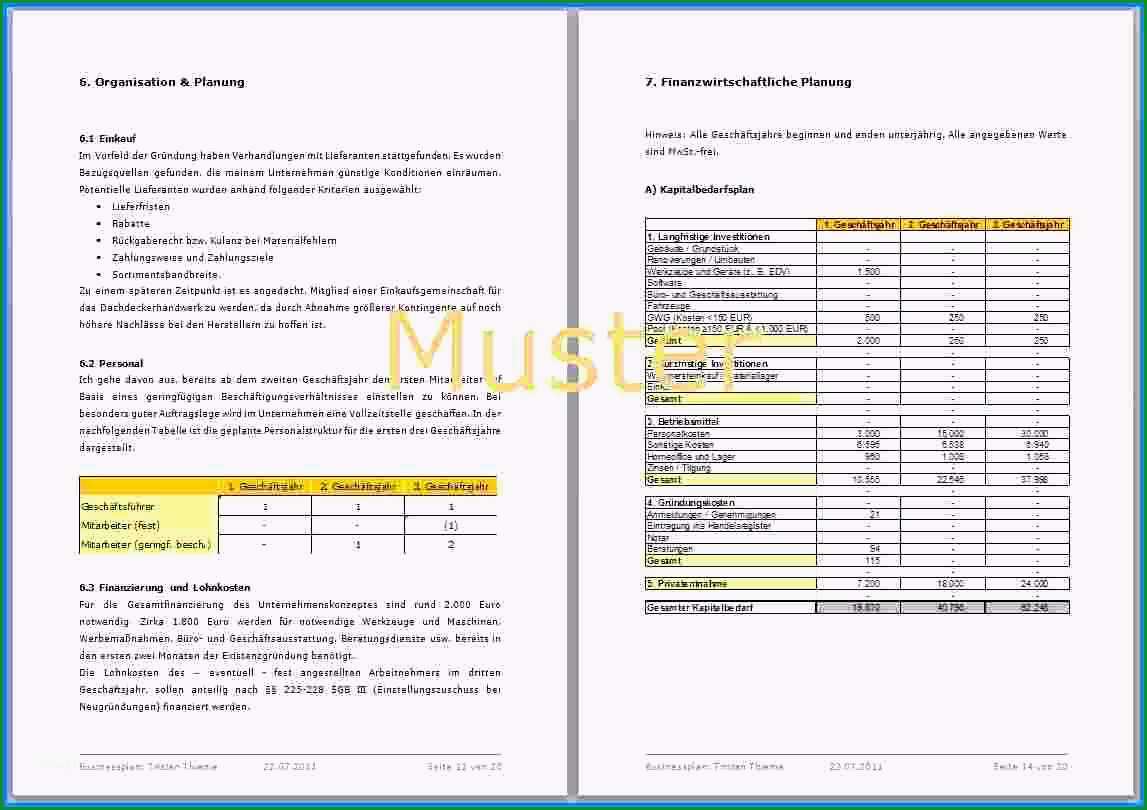 businessplan vorlage excel von businessplan excel vorlage kostenlos vorlagen 1001