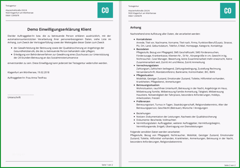 DSGVO mit CareOrganise auf der sicheren Seite