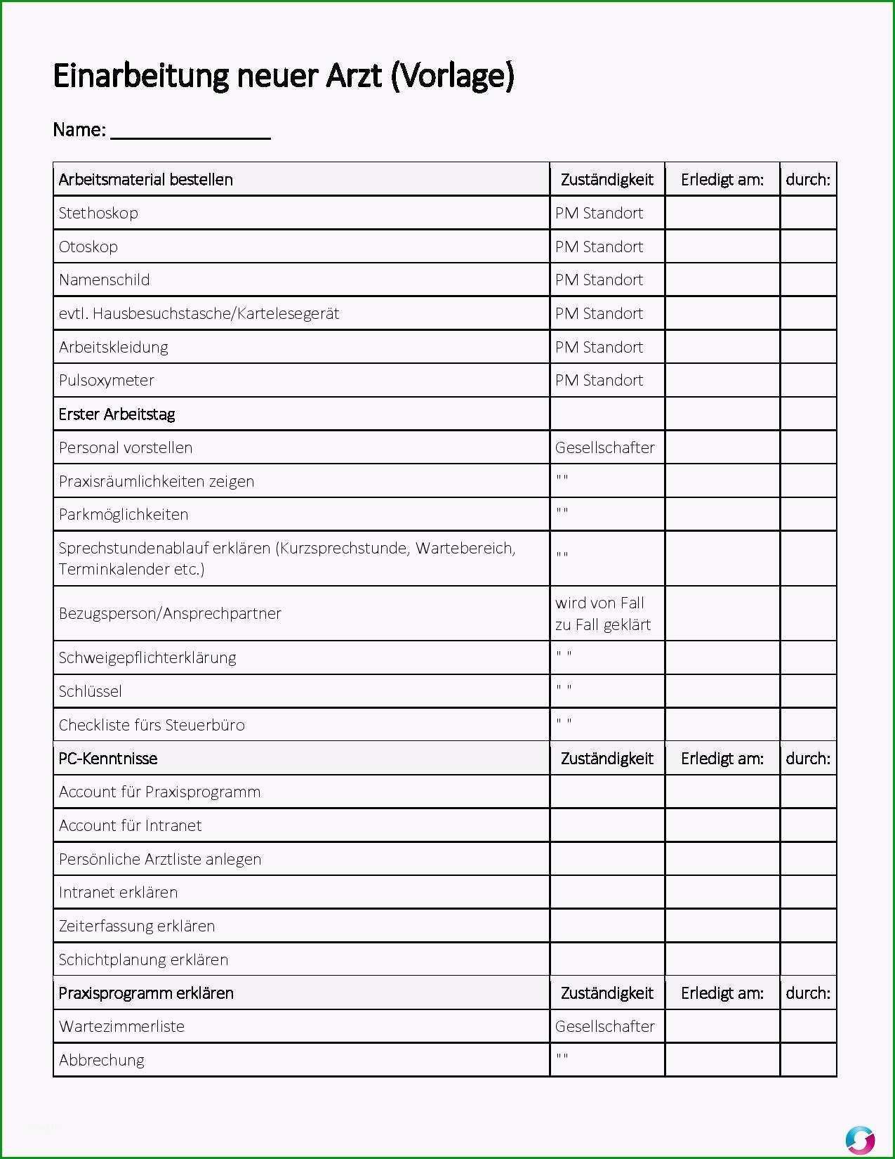 einarbeitungsplan vorlage excel