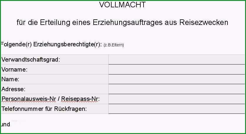 einverstandniserklarung urlaub unter 18 vorlage elegant hochzeitsgeschenk reisegutschein basteln sommer sonne