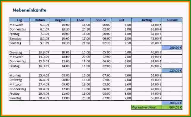 excel stunden berechnen vorlage