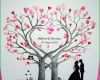 Einzahl Experte Leinwand Ideen Wedding Tree Herz Fingerabdruck