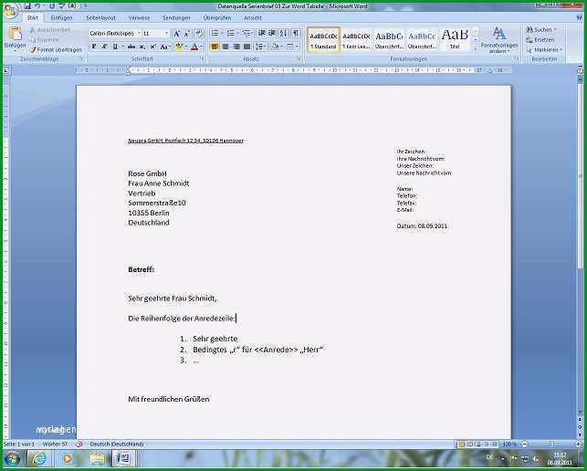 offizieller brief vorlage beste ksenia schreibt word din 5008