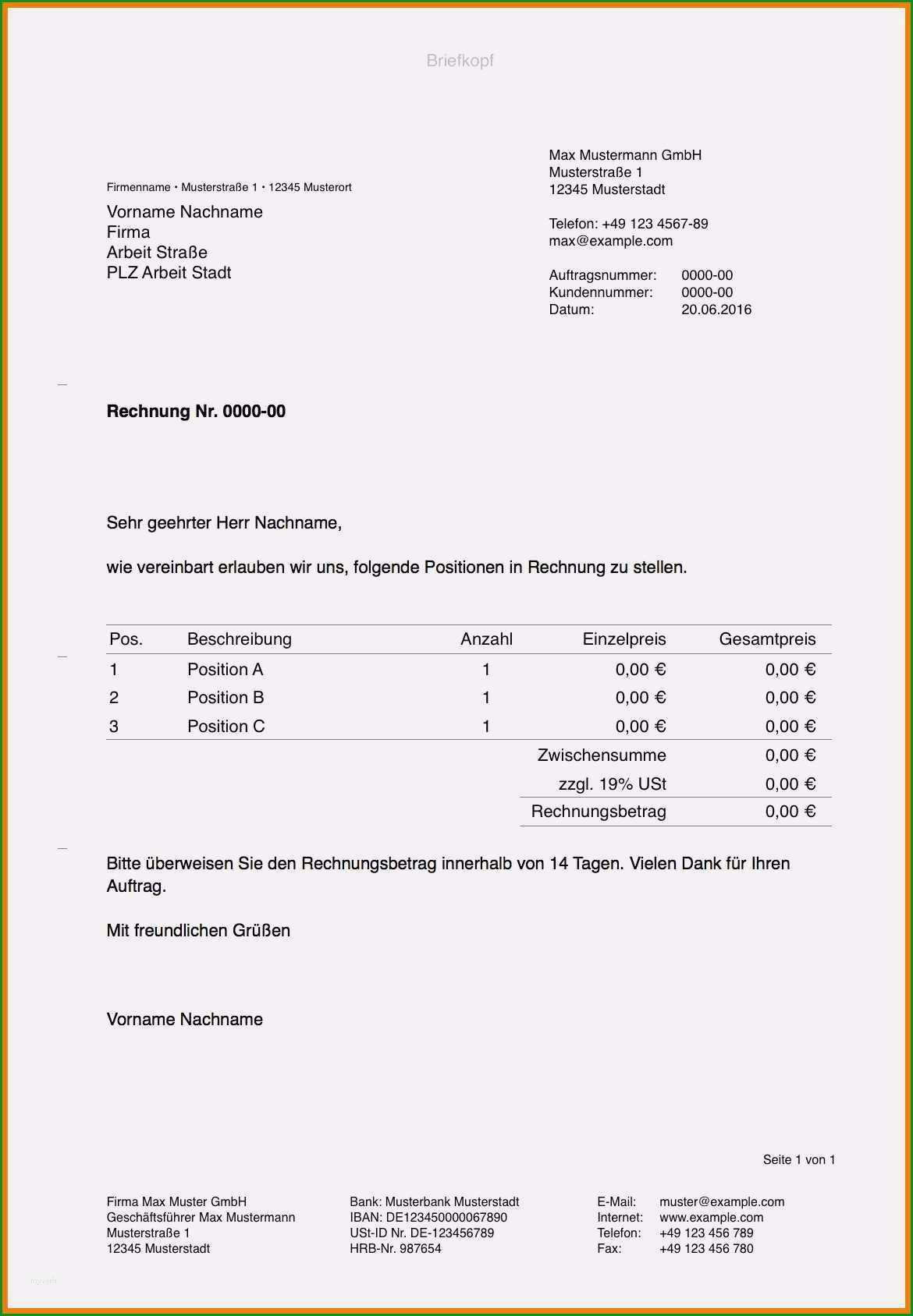 geschaftsbrief angebot vorlage wunderbar 12 firmenbrief muster