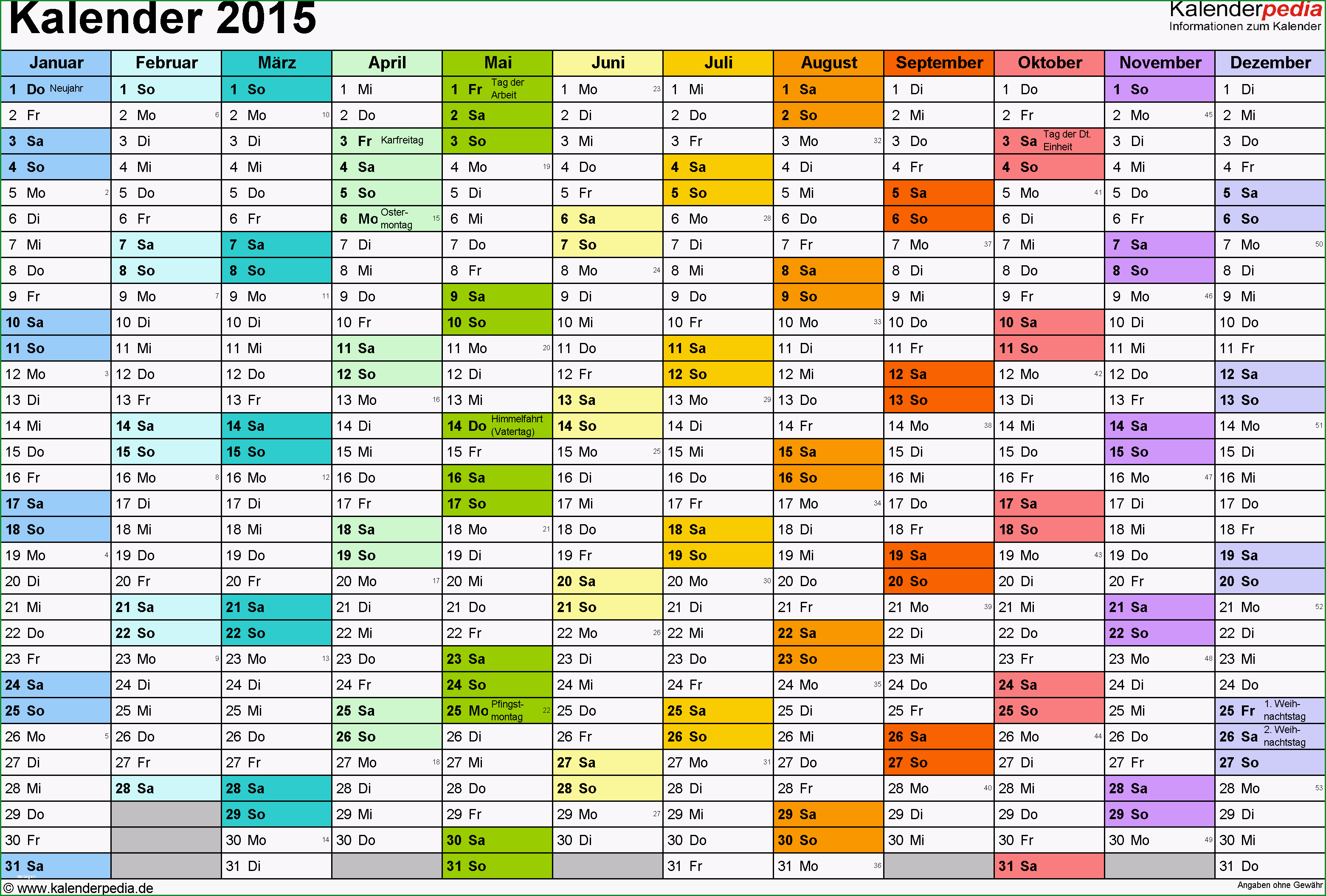 kalender 2015 pdf vorlagen
