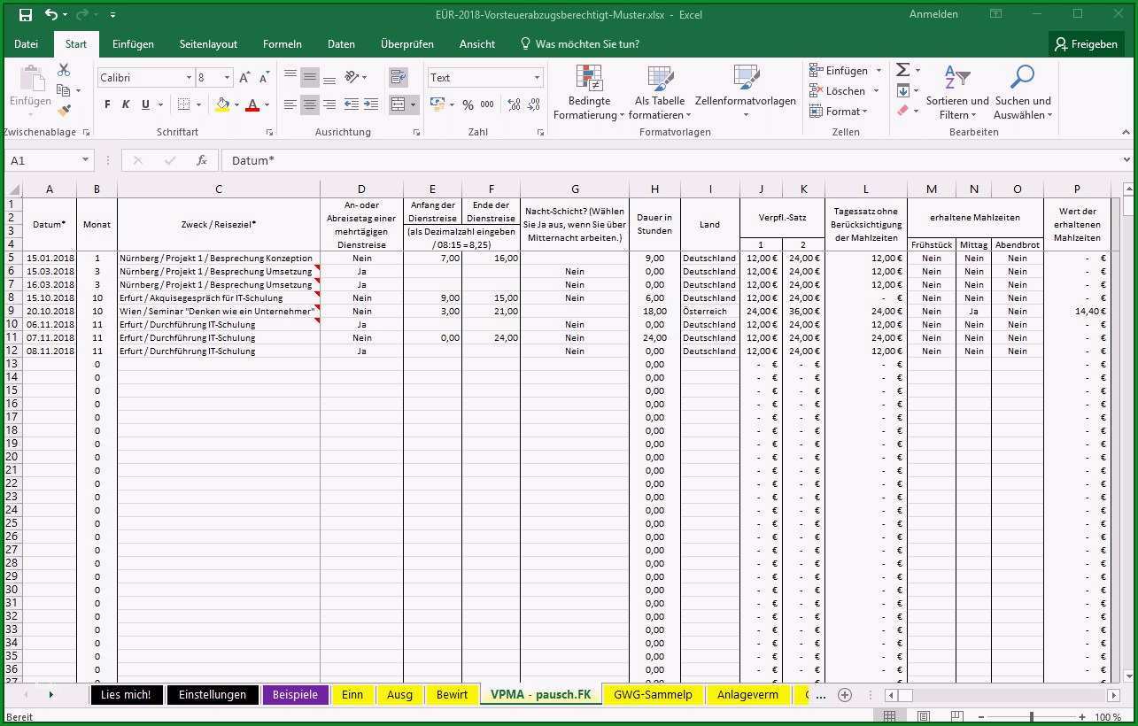 kassenzahlprotokoll excel vorlage kostenlos hervorragen excel vorlage einnahmenuberschussrechnung eur pierre