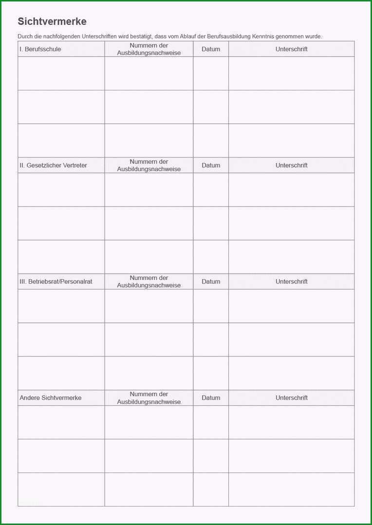 klassenbuch vorlage word angenehm berichtsheft fur 7 tage woche gastronomie seibert