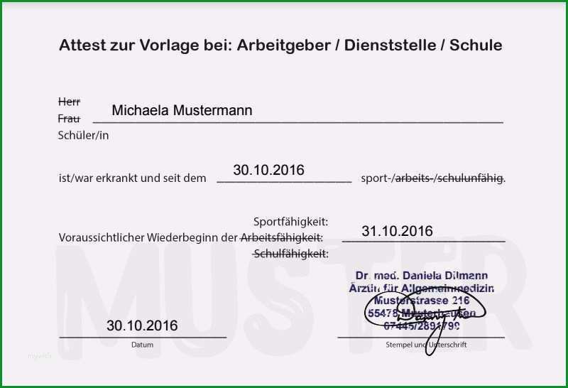 krankmeldung arbeitgeber vorlage wunderbar bescheinigung arztbrief krankenschein arztliches attest