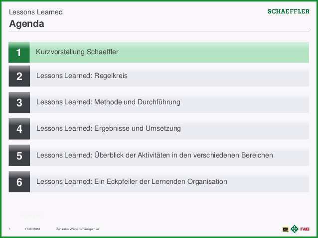 lessons learned aus erfahrung lernen