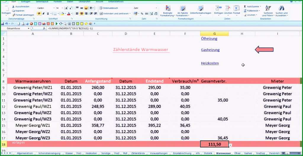 nebenkostenabrechnung muster excel beschreibung excel vorlage nebenkostenabrechnung kostenlos frisch excel vorlage