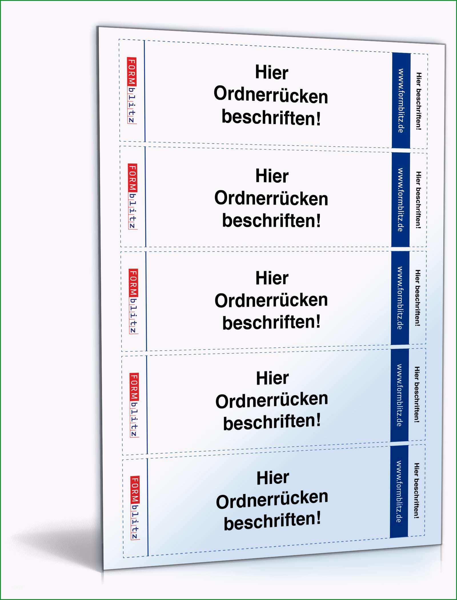 de ch ordner ruecken etiketten 5 3 x 18 8 hoch