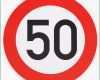 Einzahl original Verkehrszeichen 50 Verkehrsschild Straßenschild