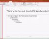 Einzahl Powerpoint Masterfolie Bearbeiten Easy Anleitung