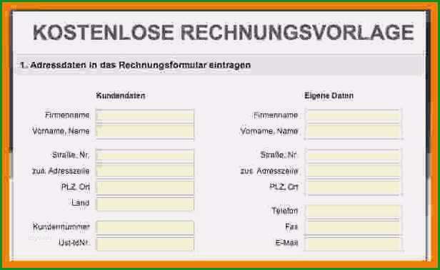 privatperson rechnung vorlage erstaunlich 10 rechnung vordruck