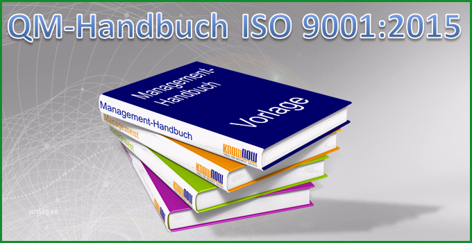 qm handbuch iso muster