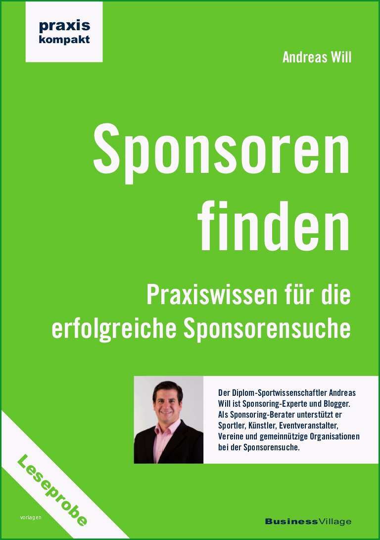 sponsoren finden