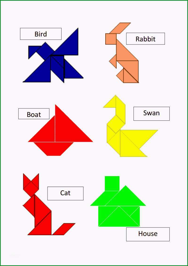 tangram templates pdf atividades matematica pinterest legespiele intended for tangram vorlage