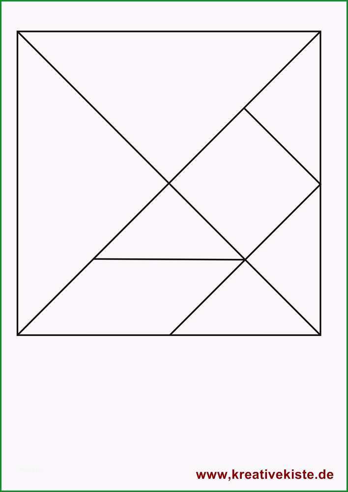 Einzahl Tangram