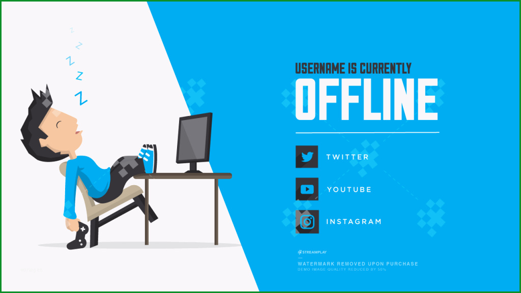 twitch offline banners