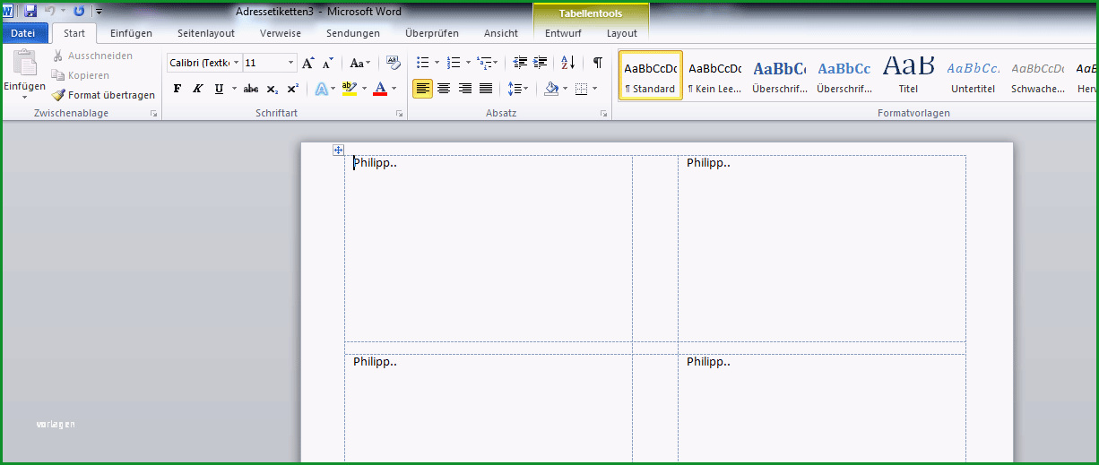 Einzahl Visitenkarten Vorlagen Zum Selbstdrucken Mit Word