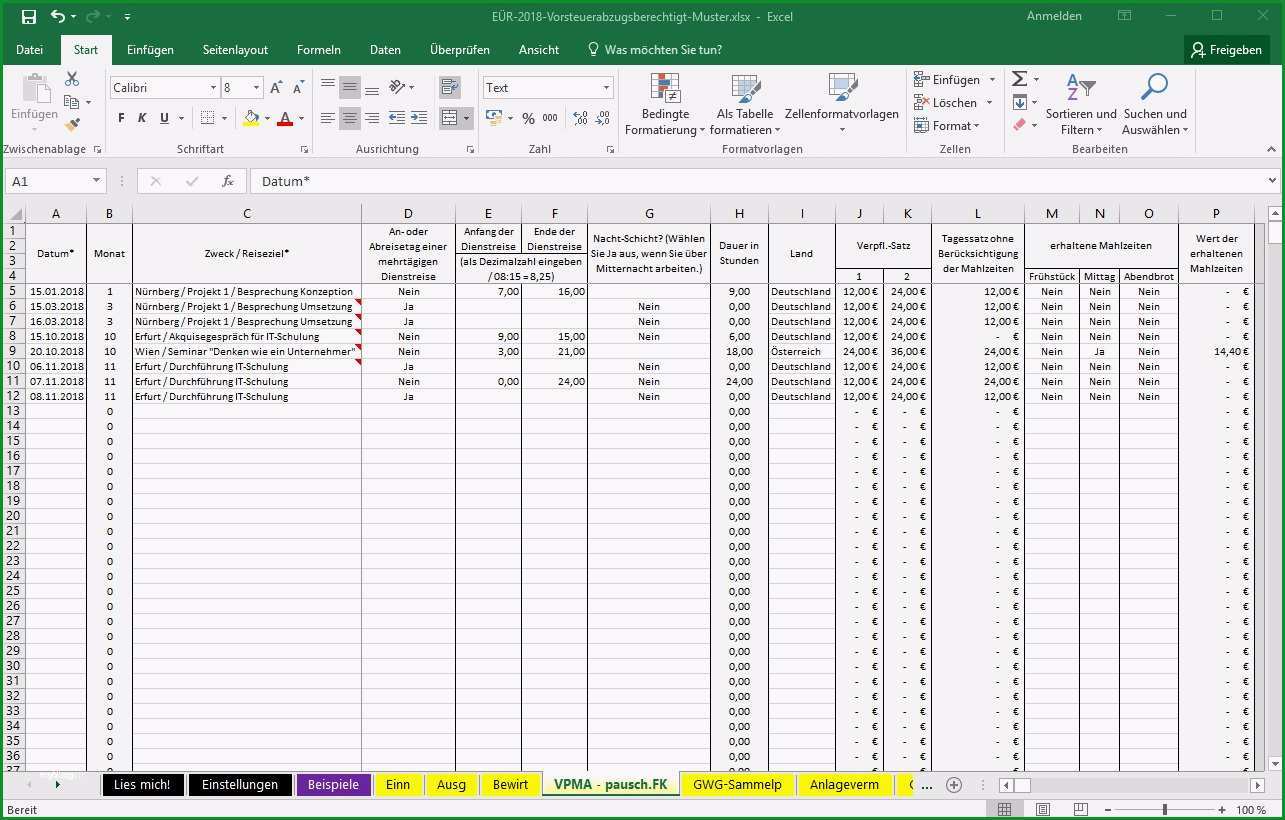 vorlage excel buchhaltung neu excel vorlage einnahmenuberschussrechnung eur pierre 2