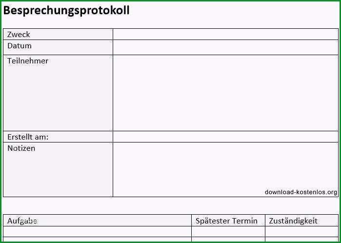 vorlage mitarbeitergesprach protokoll word