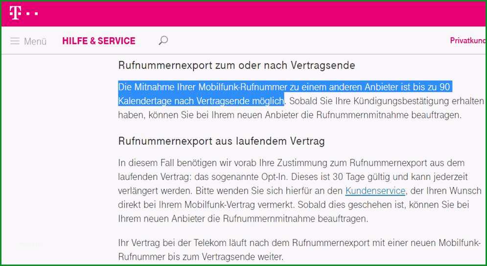 Wechsel von Telekom zu Aldi Talk mit Rufnummer übernahme 2288