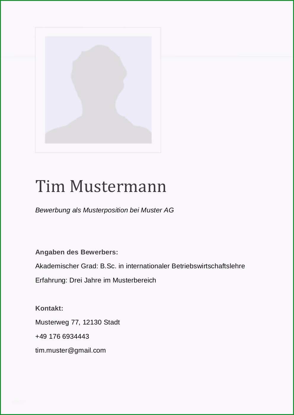 bewerbung muster 12