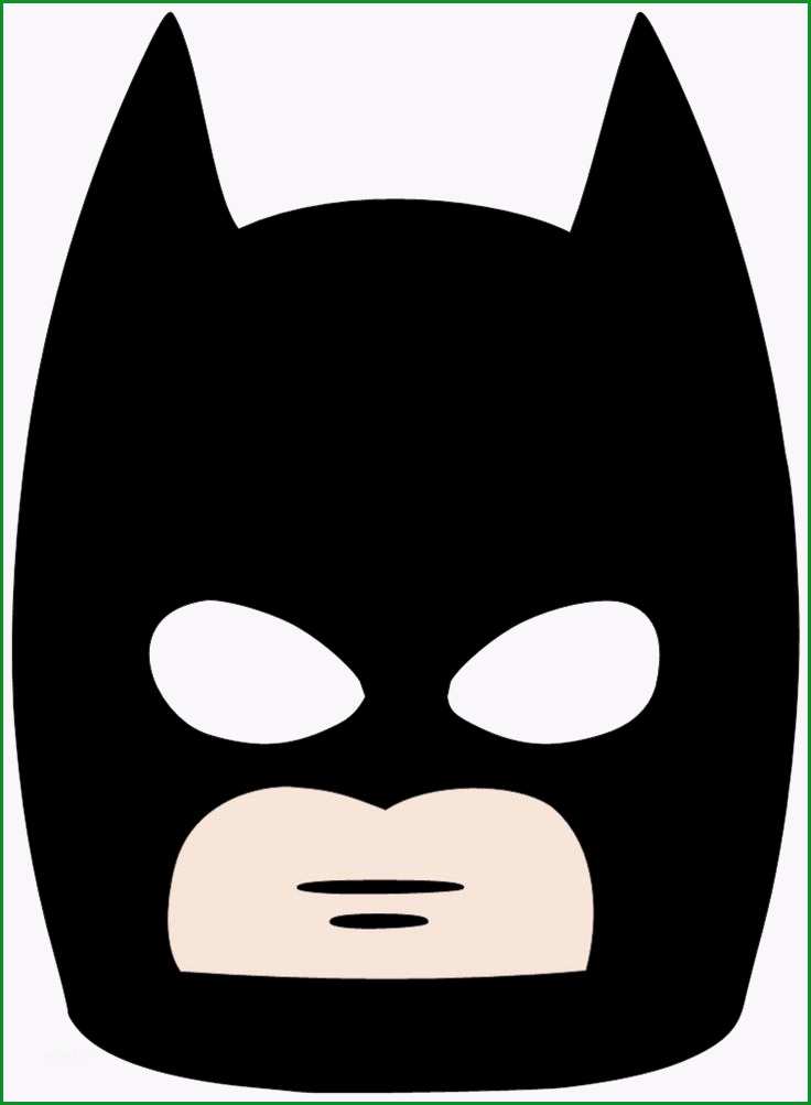 batman maske vorlage