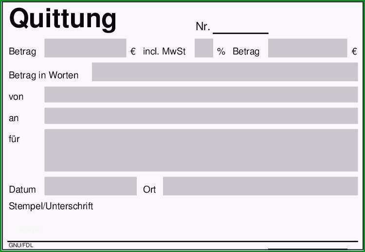 zahlungsbestatigung vorlage