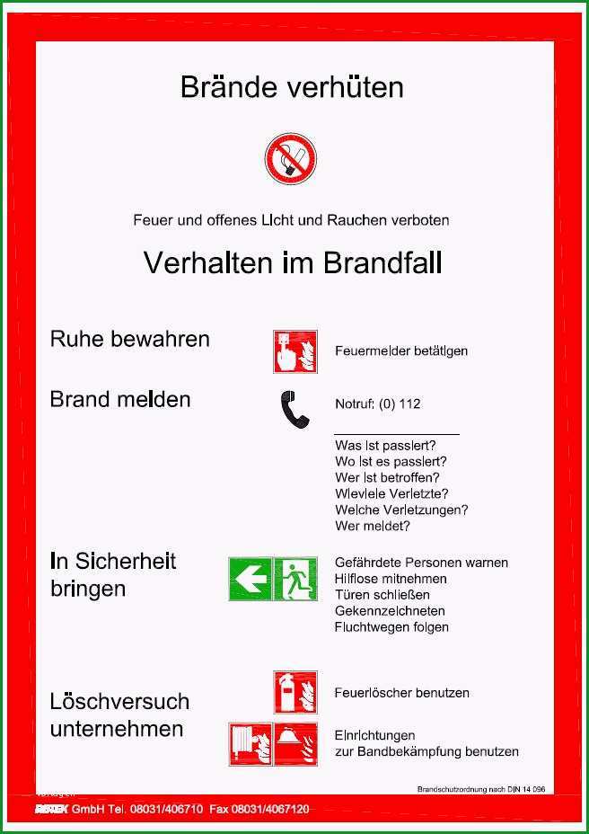 8 0 Erstellung von Brandschutzordnung