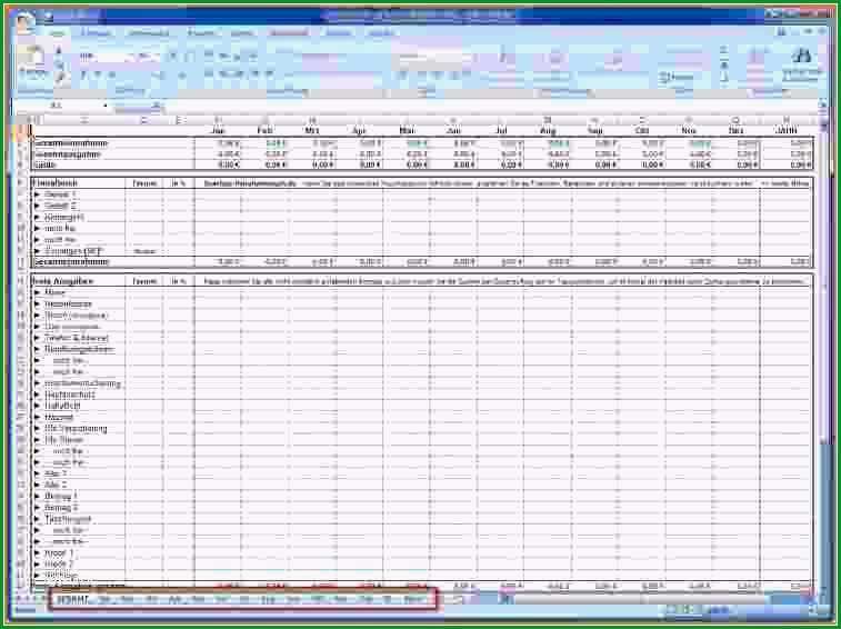 excel haushaltsbuch vorlage genial 9 tabelle einnahmen ausgaben vorlage