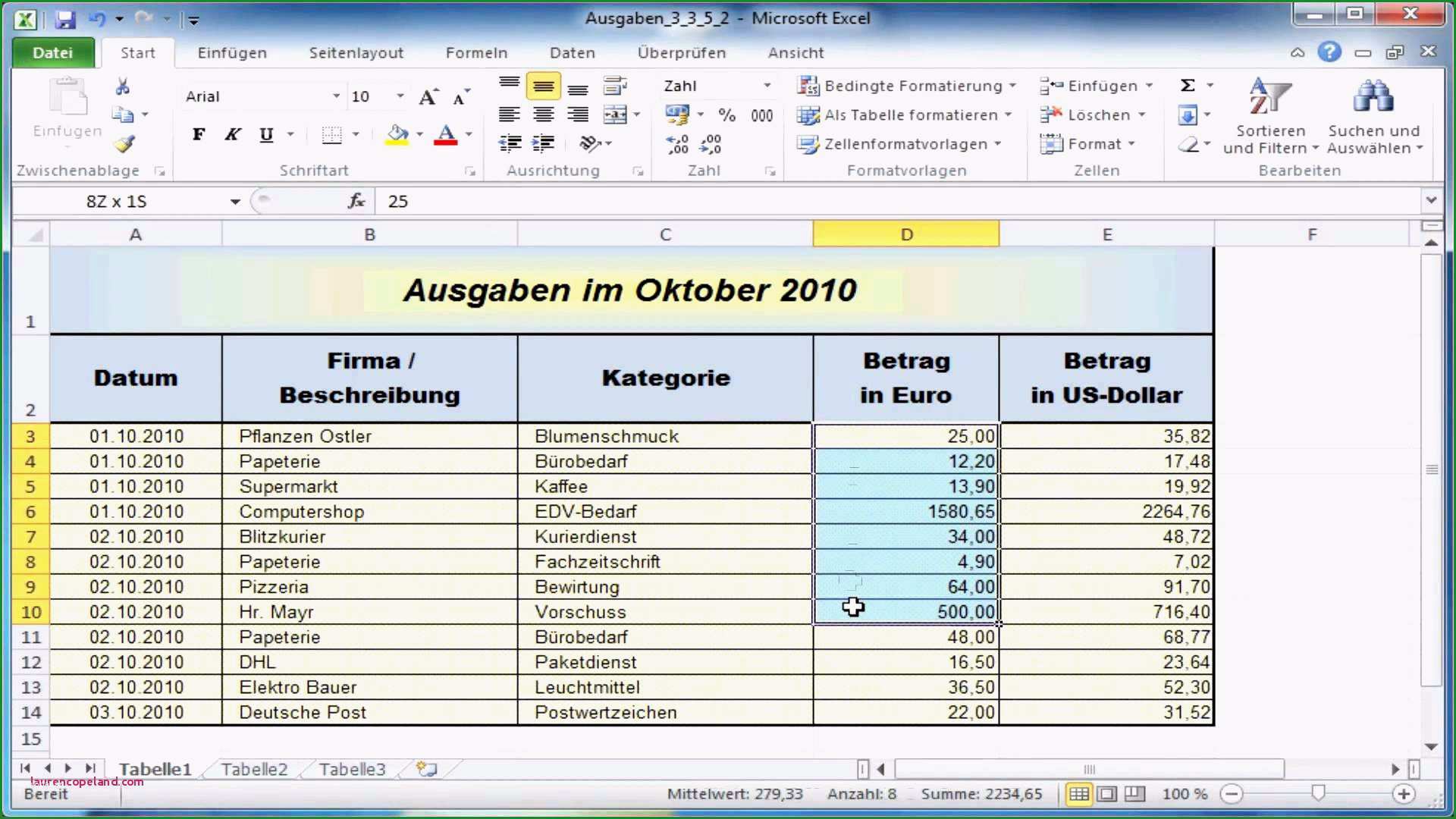 formel prozentrechnung excel