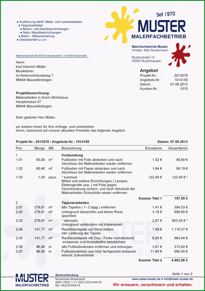 kosten für malerarbeiten 3103