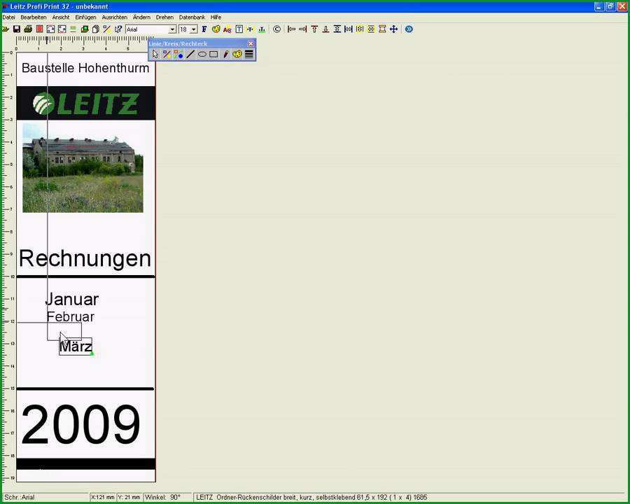 leitz register vorlage word