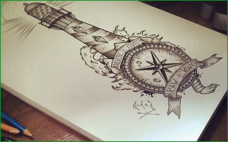Bemerkenswert Leuchtturm Tattoo Vorlage Sie Kennen Müssen