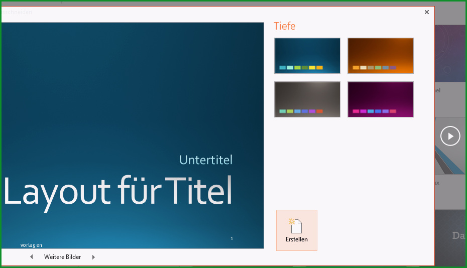 PowerPoint Praesentation Mit Design Vorlagen punkten