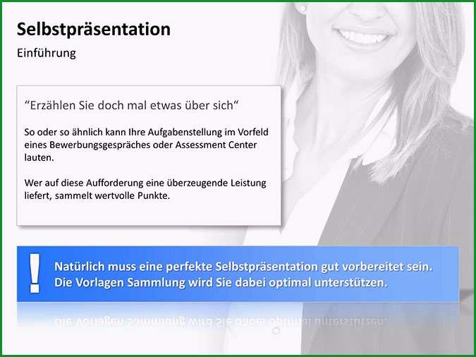 powerpoint vorlage selbstpraesentation frau