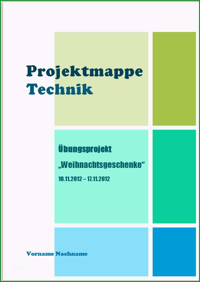 projektarbeit