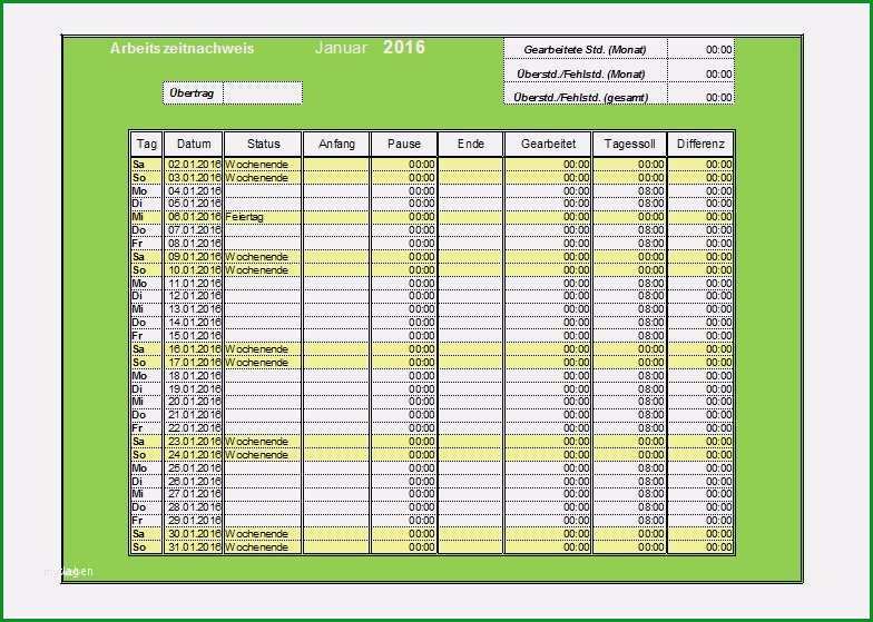 stundenzettel excel vorlage kostenlos 2016 bitte