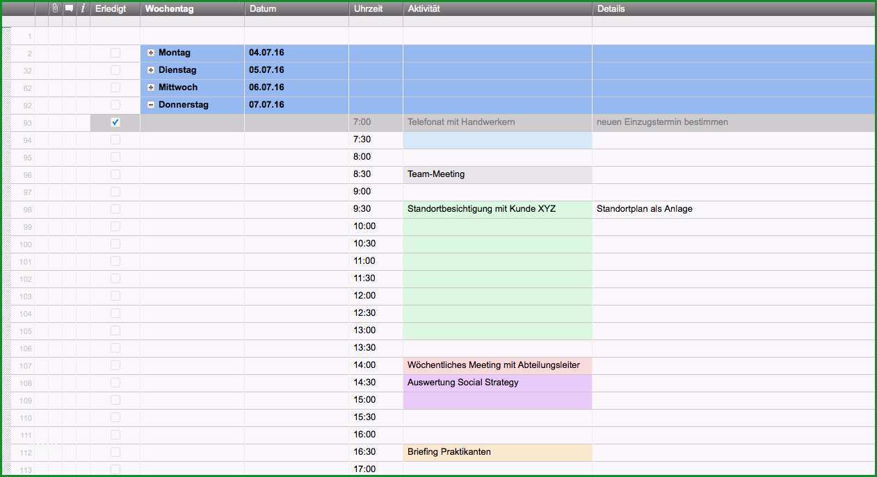 tagesplan vorlage excel gut wochenkalender 2015 als excel vorlagen tagesplan vorlage excel