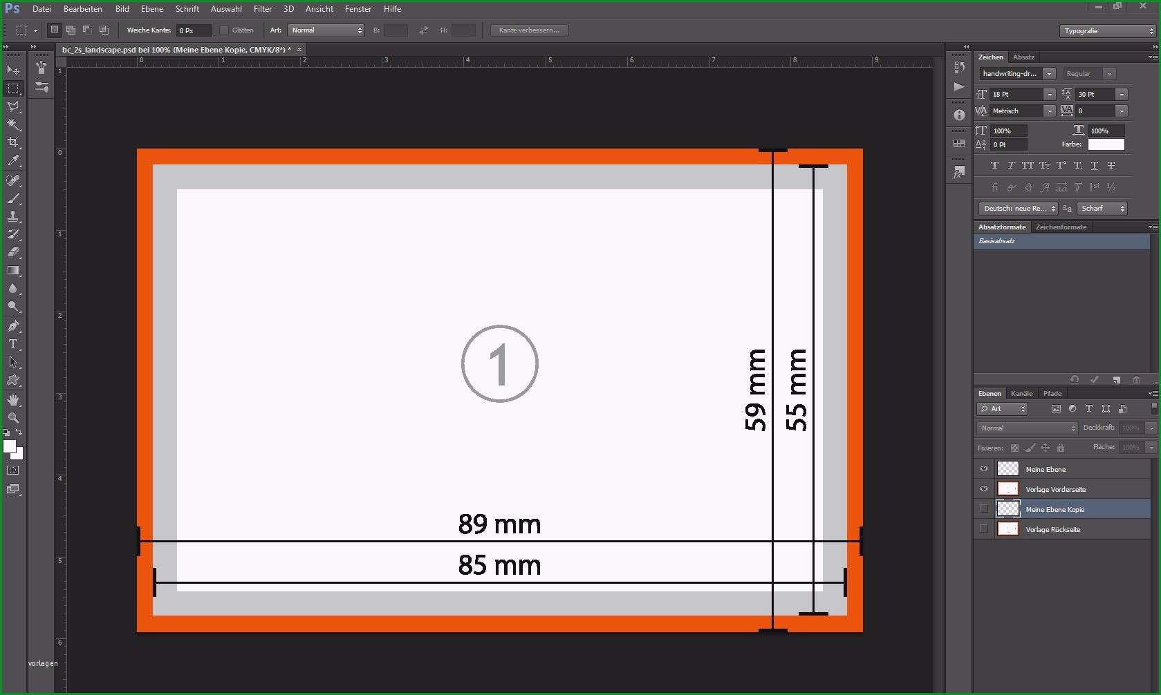 tutorial visitenkarten gestalten qr code