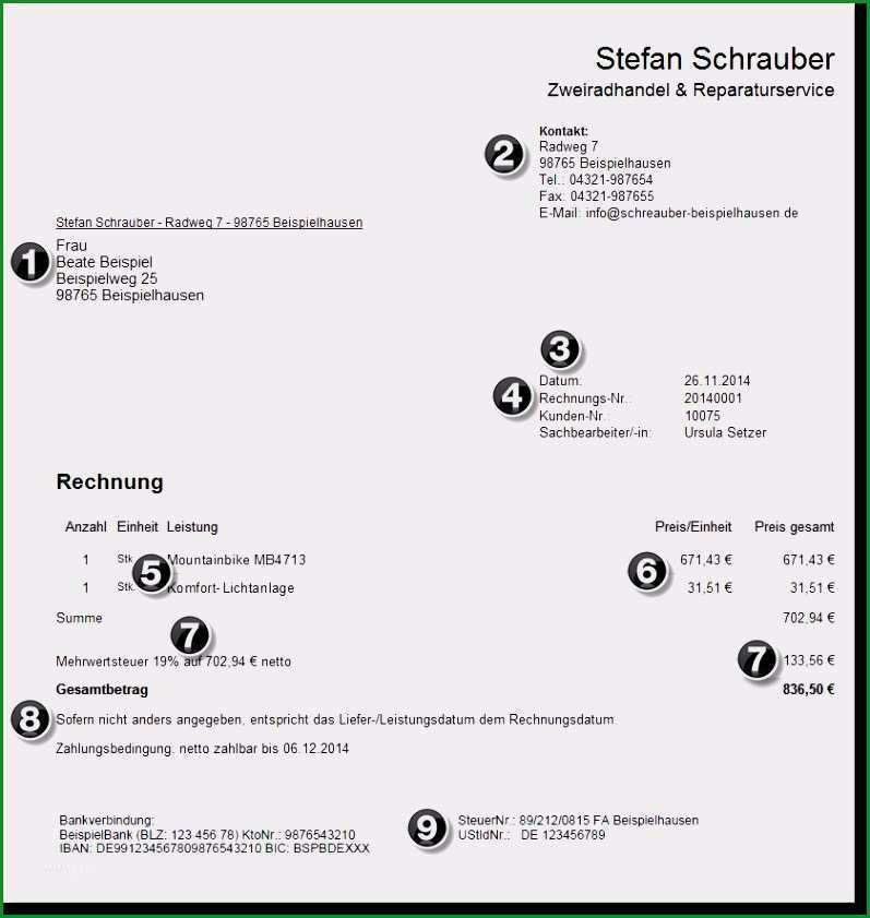 vorlage kleinunternehmer rechnung wunderbar 15 beispiel rechnung kleinunternehmer vorlagen123