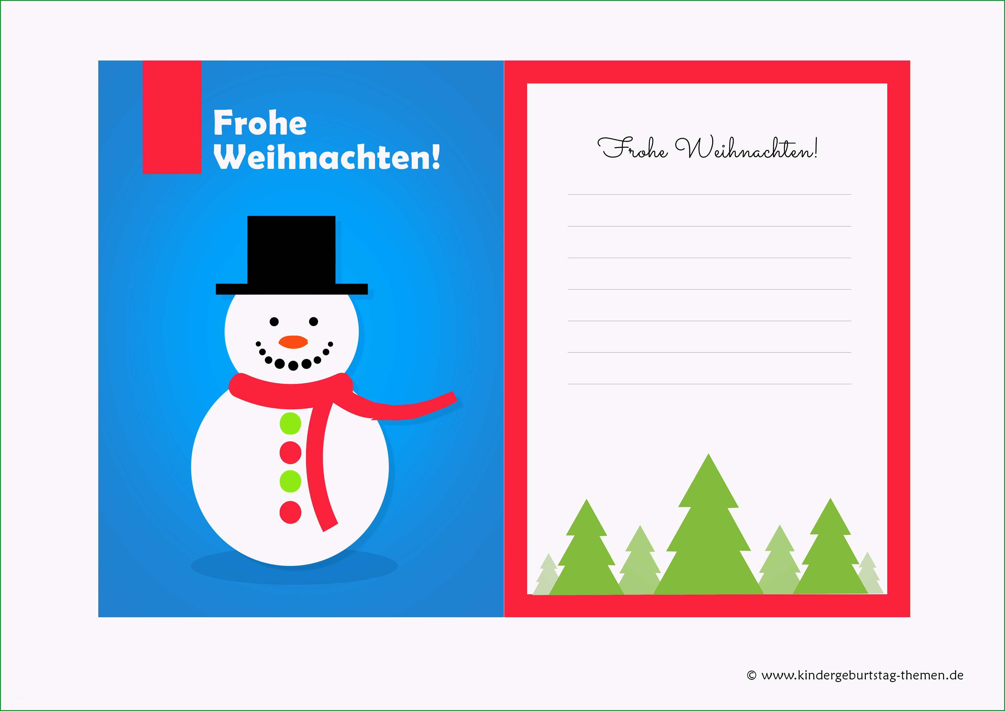 weihnachtskarten basteln mit kindern