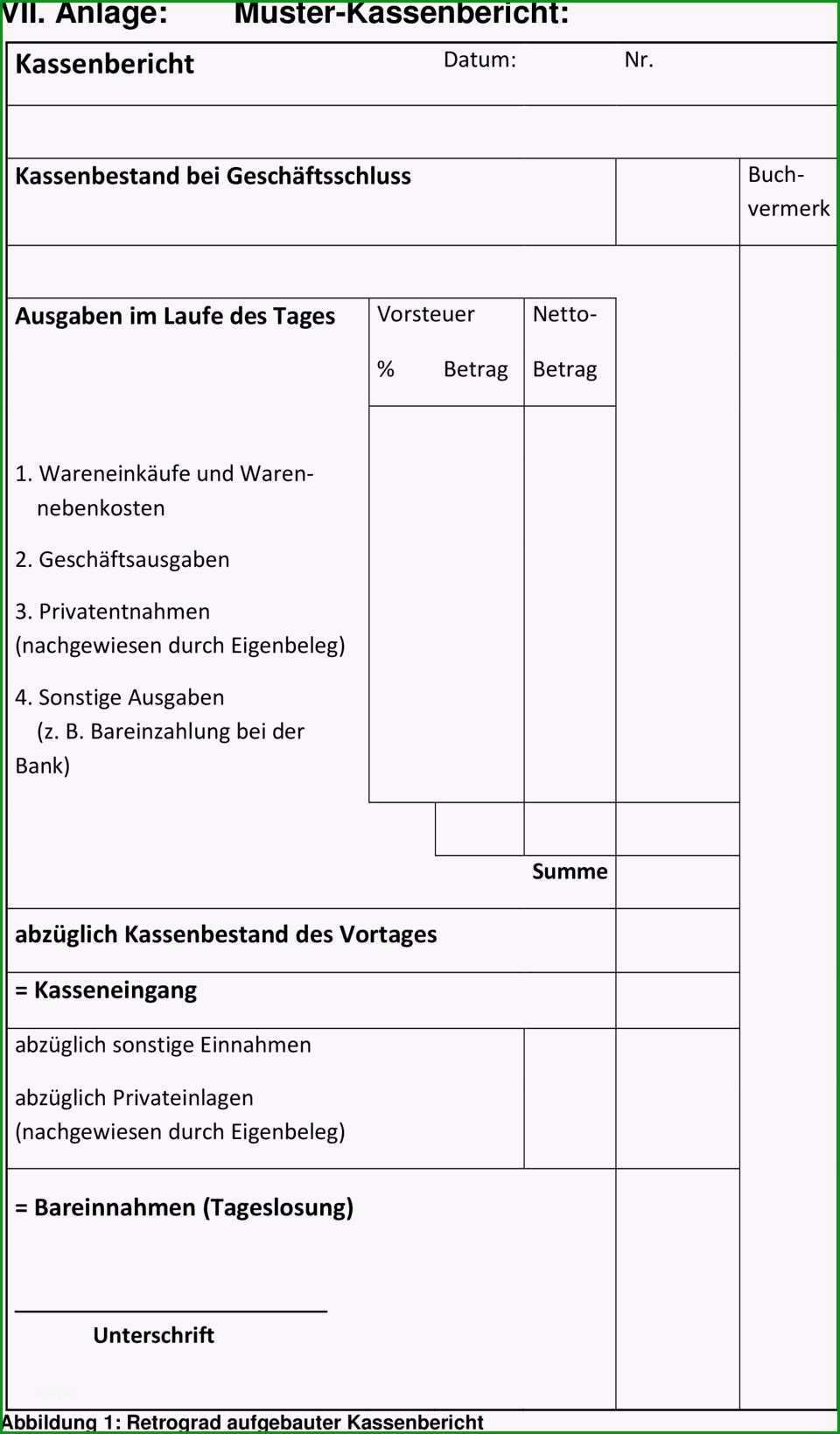 13 zahlprotokoll kasse vorlage