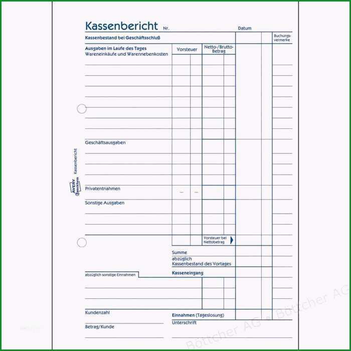 20 kassenbuch vorlage zweckform