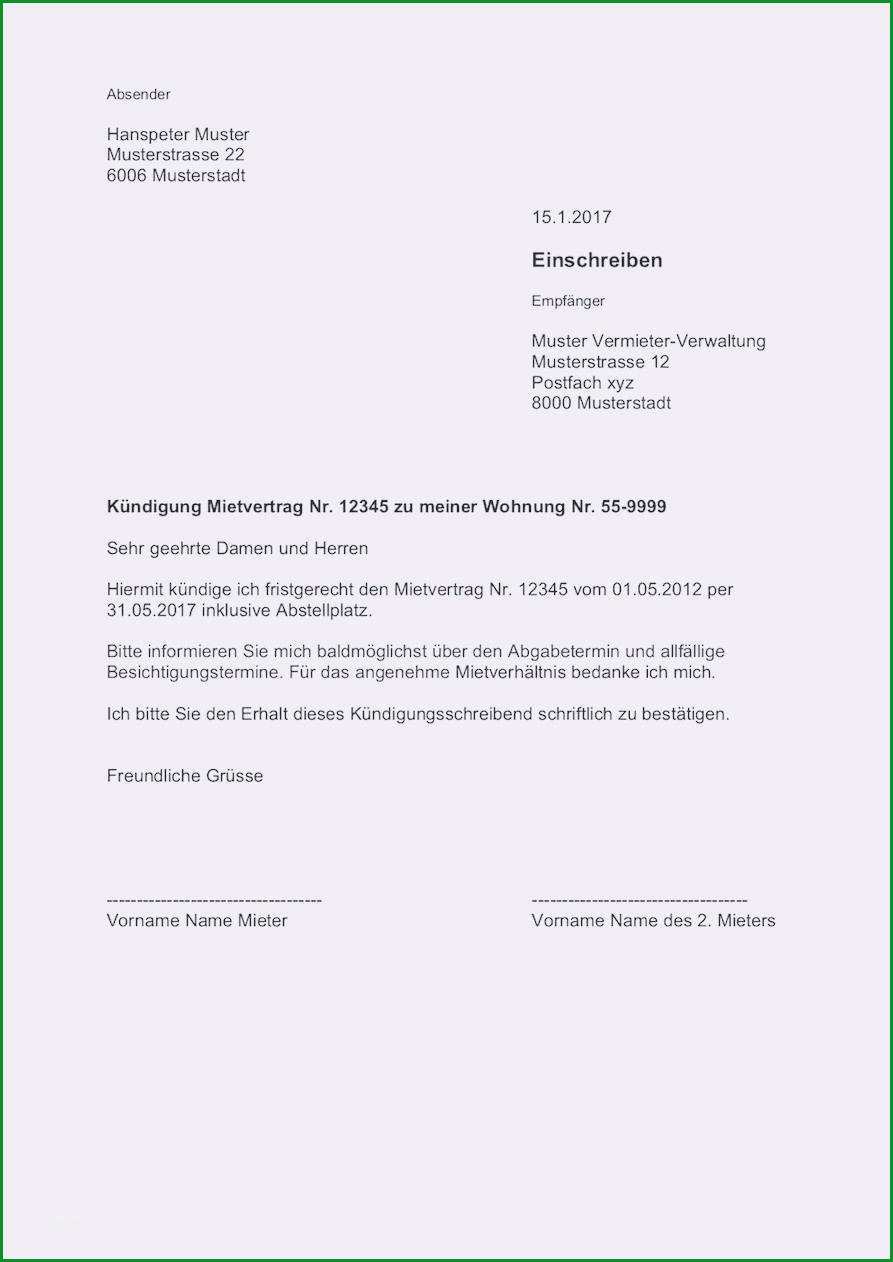 21 kundigung wohnung todesfall vorlage