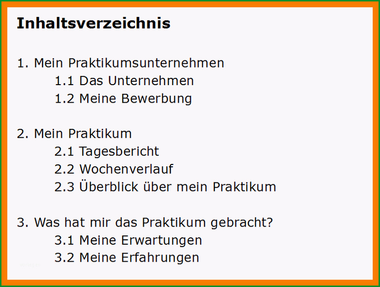 8 abschlussbericht praktikum vorlage